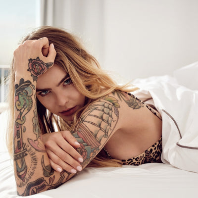 Campagne Cottonbabe™ x Tattoo | Rendre la literie sexy à nouveau